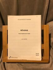 J.M. Serre Rêverie pour trompette et piano partition éditions Fuzeau