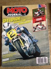 MOTO JOURNAL  795 Essai Test YAMAHA 125 TZR 1200 Vmax HONDA NR 750 GP JEREZ 1987