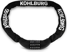 Extra Long Bicycle Combination Lock - 3.8 Ft Chain & 0.24” Strong Number Combina