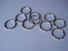 Lot de 10 anneaux pour porte