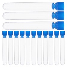  50 Pcs Tube À Échantillons Eprouvette Tubes Essai Petits Flacons