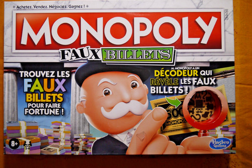 Monopoly faux billets - faux, hasbro