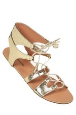 sandales style spartiates