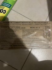  RATIONS DE COMBAT MILITAIRES