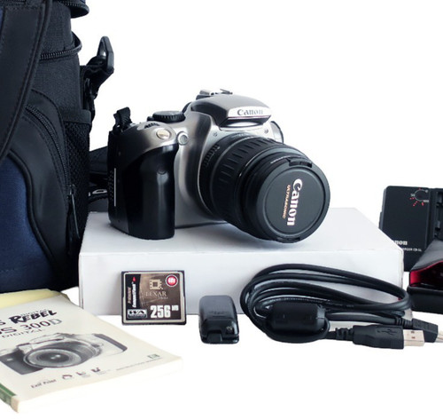 Vintage canon eos rebel 300d - vintage,