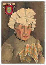 ARQP2-0091-BARRE-DAYEZ - ANJOU - Coiffe de la région de Cholet