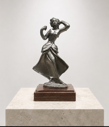 Statuette danseuse peltro - statuette,