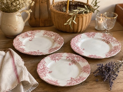 Lot assiettes anciennes - 3,