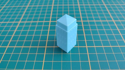 Bâtiment étages vert - bâtiment, 4