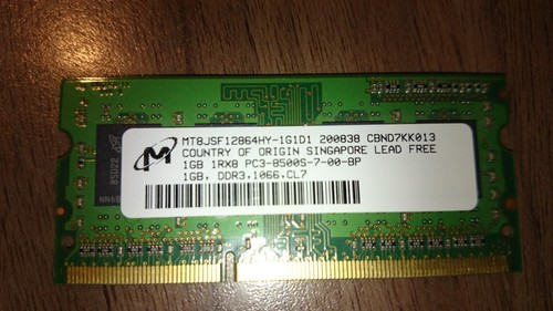 Barette mémoire ddr3 - barette, 1