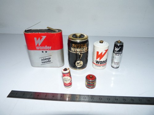 Lot ancienne pile wonder - pile,
