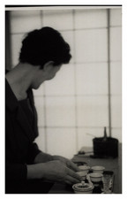 Japon, Tokyo, Cérémonie de thé, Tirage vintage, 1958 Photo prise par Henri Lesto