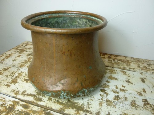 Ancien chaudron marmite en - ancien,