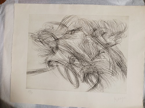Jean messagier gravure - jean,