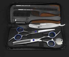 Kit ciseaux coiffure - 6 Pièces Acier Inoxydable - Ensemble professionnel