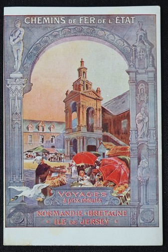 Carte postale publicitaire