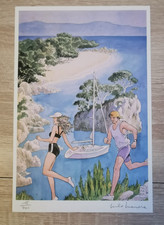 MANARA ** SERIGRAPHIE 20CM*30CM NUMEROTE 18/400 EX + SIGNE **