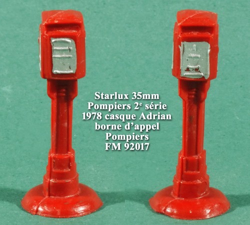 Starlux 35mm pompiers 2e - pompiers,