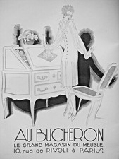 PUBLICITÉ DE PRESSE 1927 AU