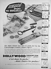 PUBLICITÉ 1959 HOLLYWOOD