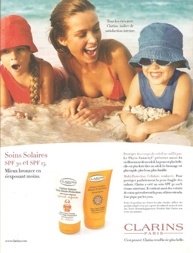 Publicite advertising clarins - publicite,