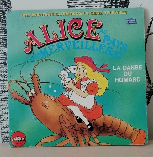 Livre disque alice au - 45, livre-disque