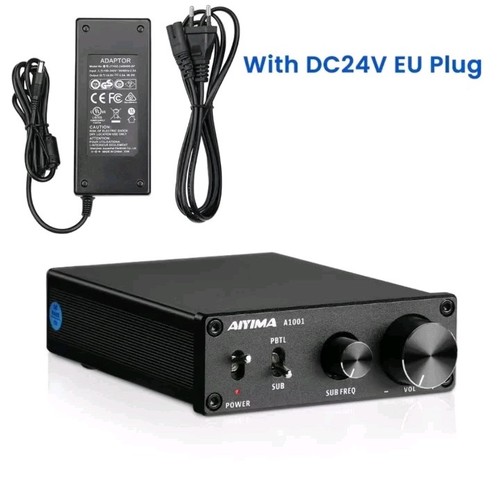 Ampli mono 100w aiyima a1001 - 100w,