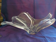 COUPE  CRISTAL    signé  ART VANNES FRANCE année 1950