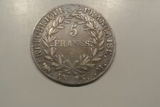 BONAPARTE PREMIER CONSUL  5 FRANCS AN XIII M  =  TOULOUSE  RARE