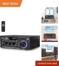 Stereo audio amplifier - stereo, amplifier,300w