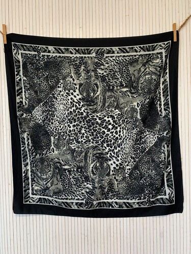 Foulard carré 90cm vintage - 90cm,