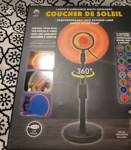 Lampe coucher soleil - lampe, de