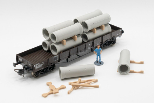 Tuyaux beton 80cm 1 87 - beton, h0