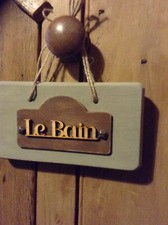 Cintre de porte en bois style