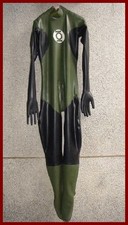 COMBINAISON LATEX  RUBBER CATSUIT - GUMMIANZUG  green