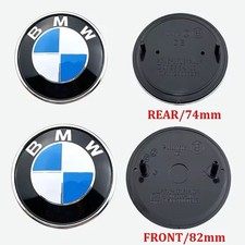 2x BMW Insigne logo Capot
