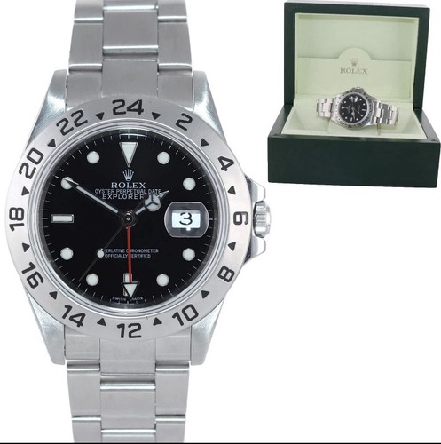 2002 rolex explorer 16570 - rolex,