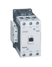 Contacteur de puissance CTX³100 3 pôles 100A bornes à cage contacts auxiliaires 