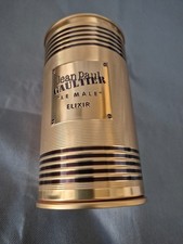 FLACON EAU DE PARFUM LE MALE ELIXIR de JEAN PAUL GAULTIER - 75 ML - VIDE