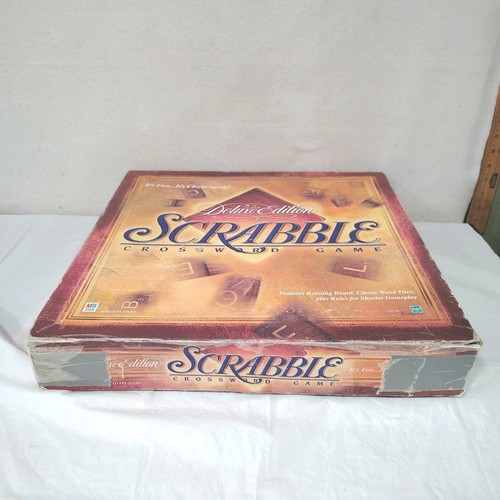 Scrabble deluxe edition - scrabble,
