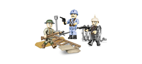 Destockage cobi 3 figurines - ,