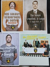 Lot 4 Cartes Postales Stade Rochelais