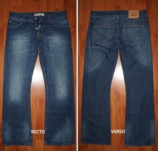 JEANS LEVIS 512 "Bootcut" W32 L32 (FR t42)  bleu foncé délavé 0310