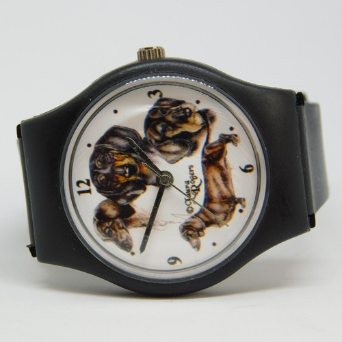 Laura rogers dogs dial quartz - dogs,