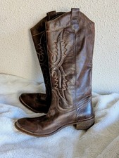 Santiags en vrai cuir Made In