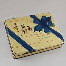 VINTAGE Boîte en fer-blanc