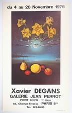 [AFFICHE D'ART] Xavier DEGANS: Jonquilles et fruits #GaleriePerrot #Paris