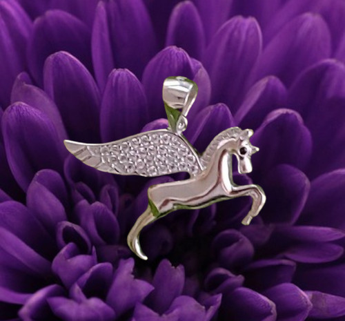 Pendentif pégase ailes cheval - pendentif,