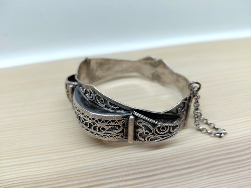 Bracelet manchette berbère - bracelet,