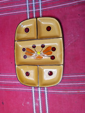 plat de service VINTAGE st clément PAPILLON